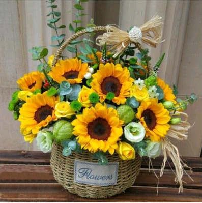 向日葵花篮